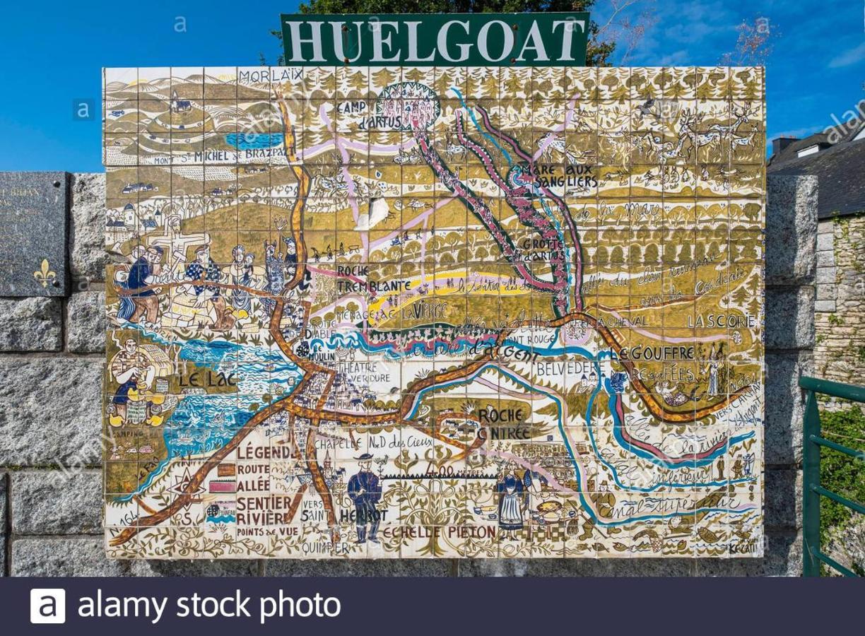 Huelgoat Chambres D'Hotes Zewnętrze zdjęcie